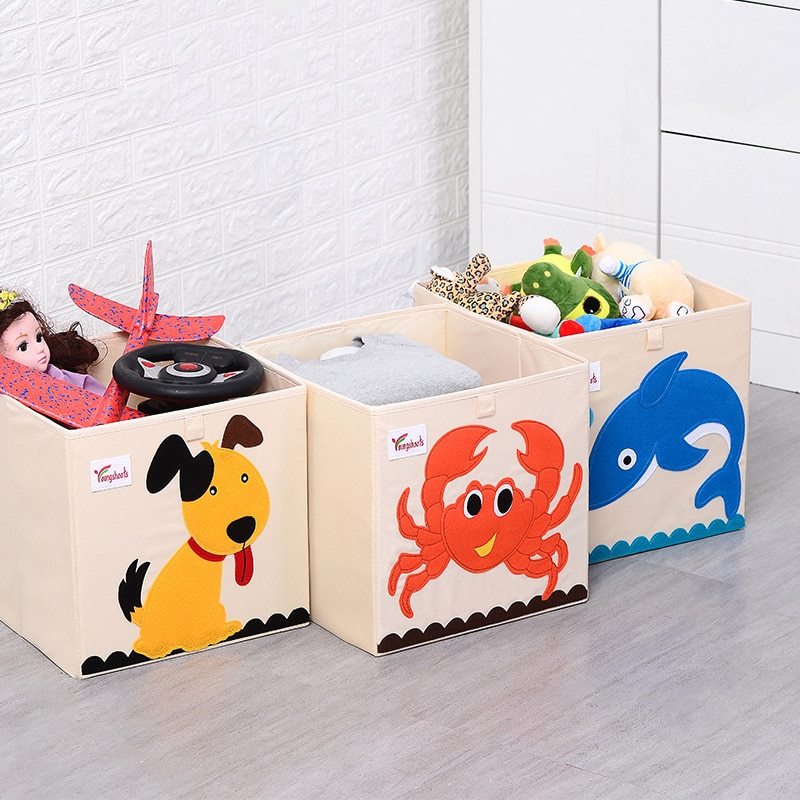 Baby Toy Box Foldable Storage Organizer